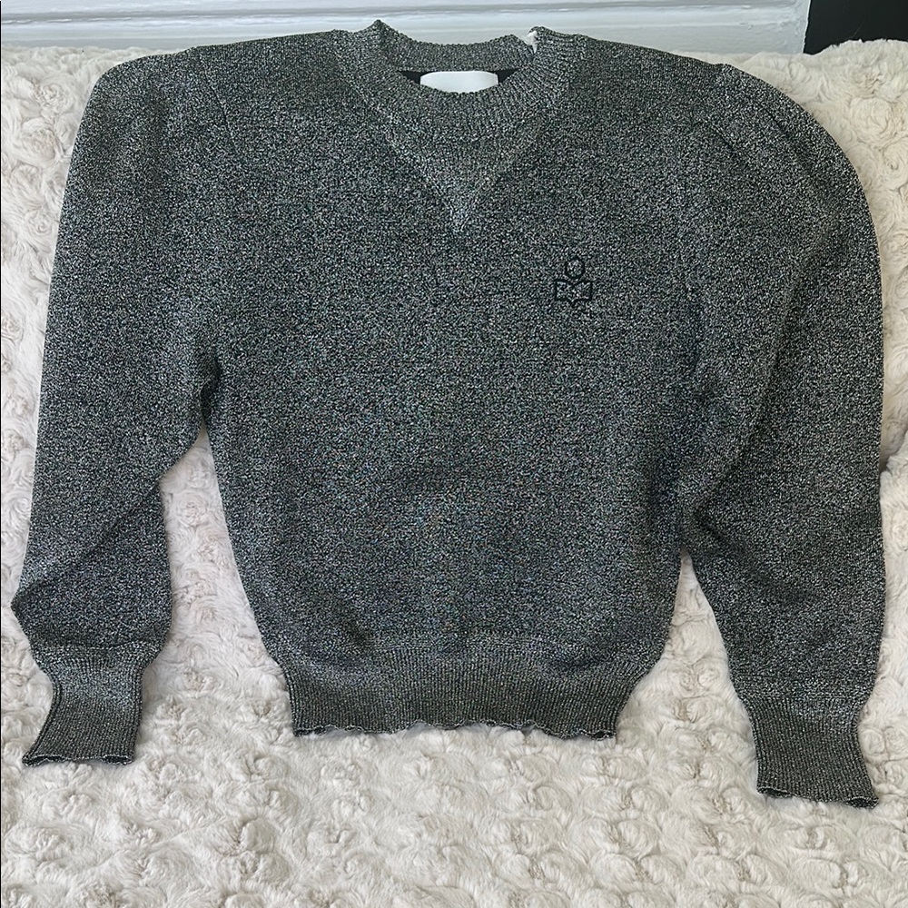 Isabel Marant metallic Knit Sweater